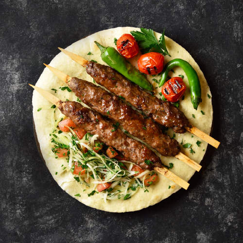 Grilled Lamb Kebabs